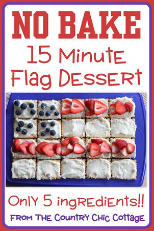 22- Country Chic Cottage - No Bake Flag Dessert-sm