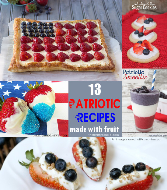 13 Recipes for the 4th of July made with fruit