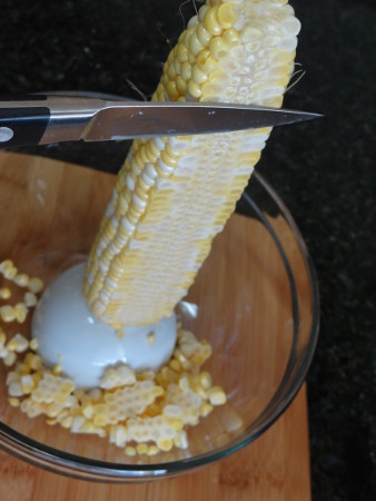 Best Way to Cut Corn Off the Cob Cutting Corn off Cob