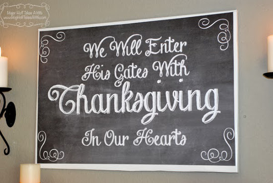 02 - Major Hoff Takes a Wife - Oversized Thanksgiving Sign sm