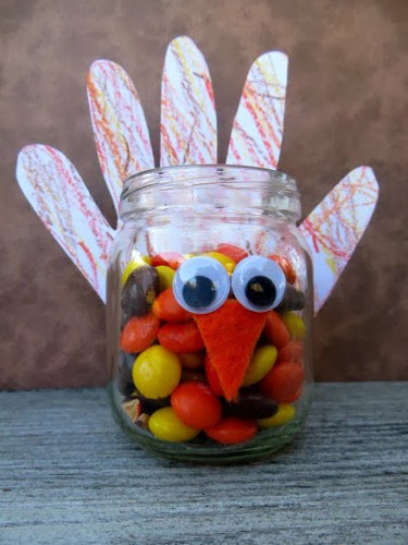 05 - Sugar Bee Crafts - Toddler Hand Turkey-sm