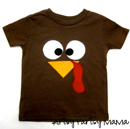 10 - Artsy Fartsy Mama - Turkey SHirt-sm