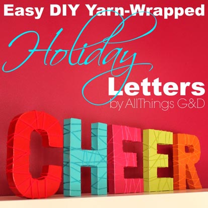 10---All-Things-Good---Festive-DIY-Yarn-Wrapped-Letters