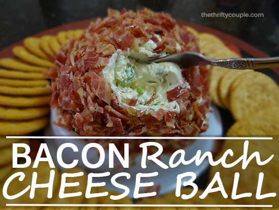 Bacon Ranch Cheese Ball Recipe (Gluten and Nut Free)