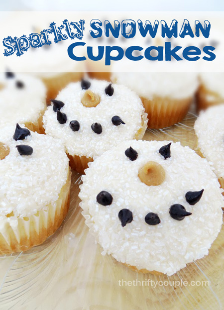 sparkly-snowman-cupcakes