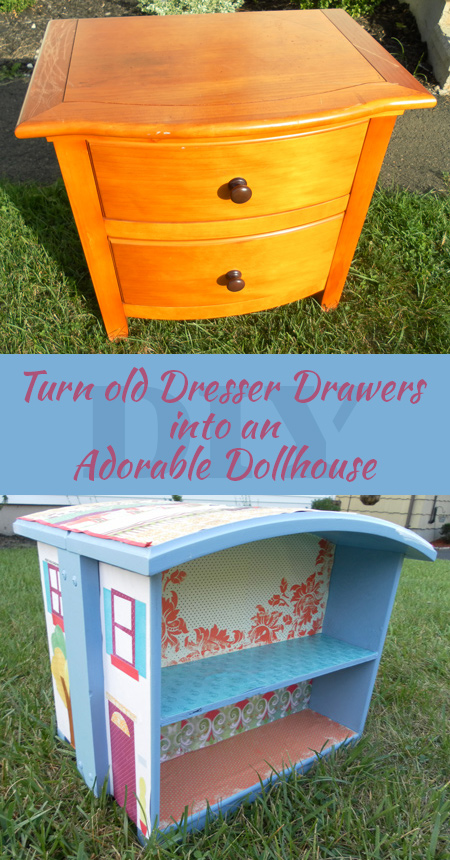How To Turn Old Dresser Drawers Into And Adorable Diy Dollhouse