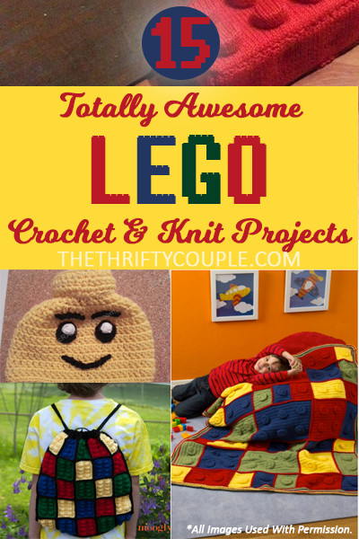 15 Totally Awesome Free Lego Crochet And Knit Patterns