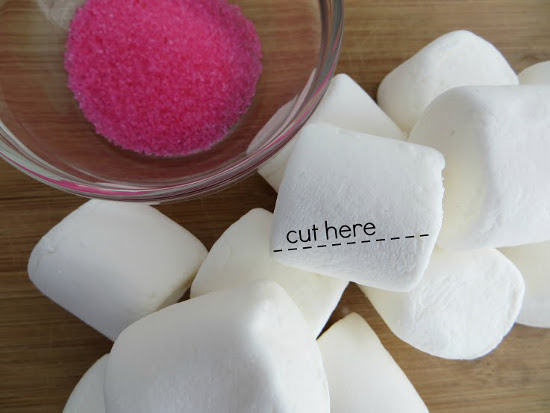 making-bunny-ears-for-cake-truffles-marshmallow-ears-pink-sugar