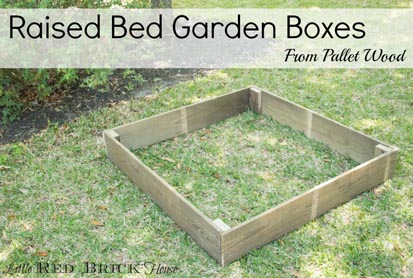 49---Little-Red-Brick-House---Raised-Garden-Bed-from-Pallets