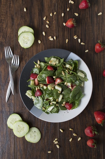 07 - The First Year - Spinach Salad with Strawberries