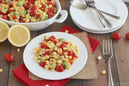 13 - Two Healthy Kitchens - Corn, Tomato and Avocado Salad-sm