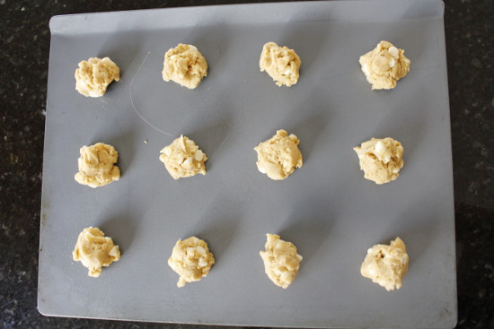 macadamia-cookie-dough-on-sheet