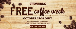 free coffee 711