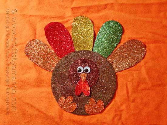glitter-turkey-thanksgiving-craft-idea
