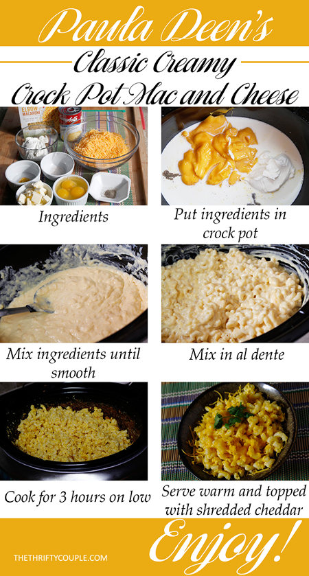 Paula Deen Crockpot Mac and Cheese Recipe - The Classic and Creamy Version