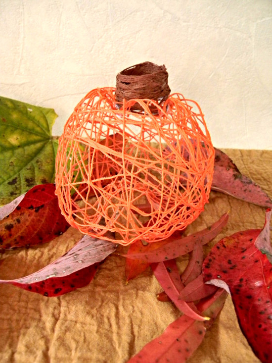 finished-diy-string-pumpkin