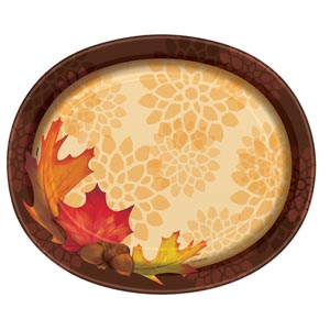 oval-fall-leaves-paper-dinner-plates