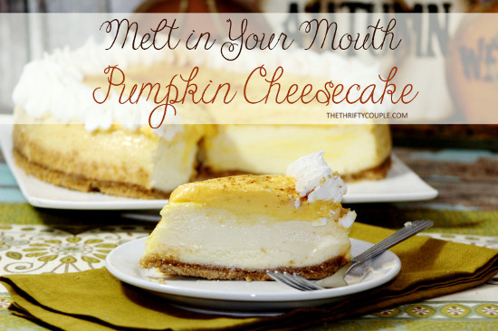 Pumpkin cheesecake recipe main picture