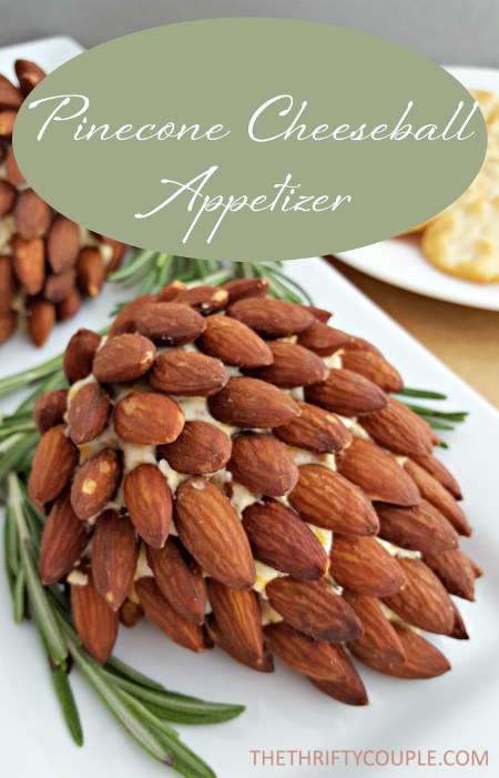 finished-pine-cone-cheeseball-appetizer-idea