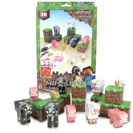 minecraft-papercraft-animal-mobs-gift-idea