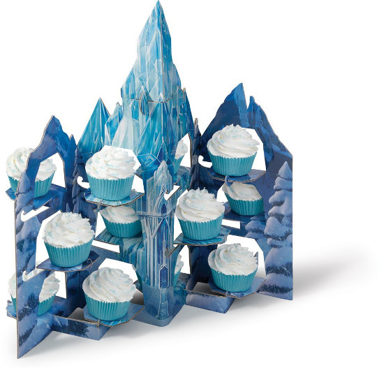Frozen-ice-castle-cupcake-stand