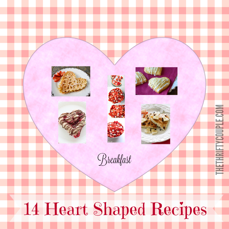 Heart Shaped Breakfasts