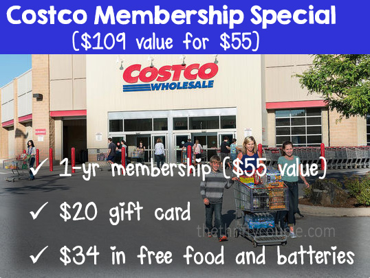 Costco Membership Special 109 Value For 55 