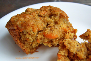 no-oil-carrot-muffins-recipe