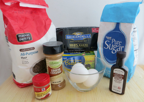 ingredients-for-mexican-brownies-cayenne-cinnamon