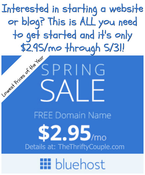 Start a Website or Blog for Only $2.95 Per Month (Lock in Prices...