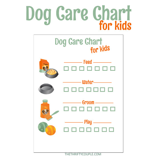 Dog Fruit Chart