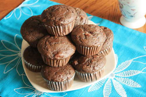 finished-muffins-ready-to-eat-healthy-chocolate-cherry