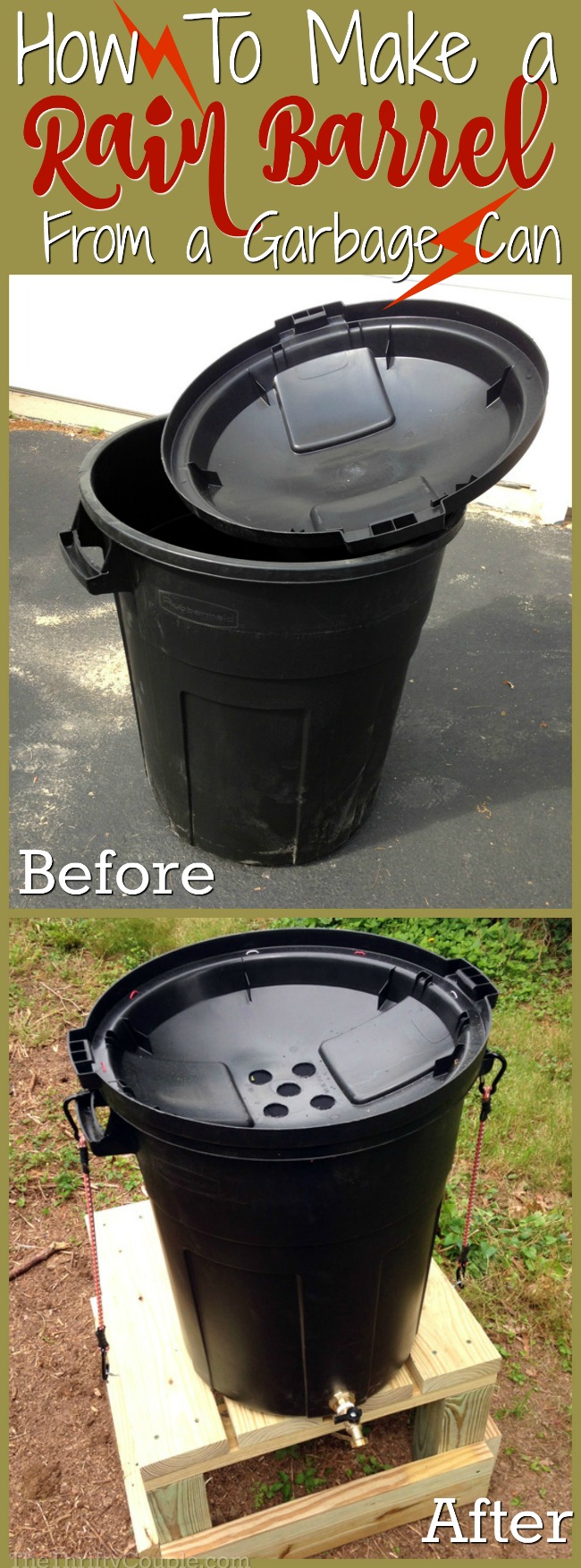 how-to-make-rain-barrel-from-garbage-can-before-after