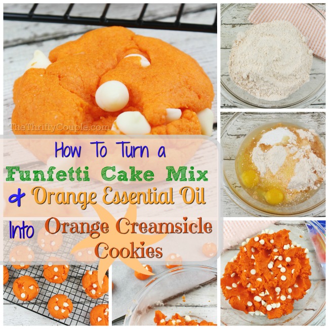 how-to-turn-funfetti-cake-mix-orange-essential-oils-creamsicle-cookies