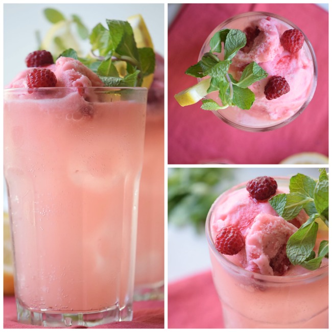 raspberry-lime-floats-with-mint