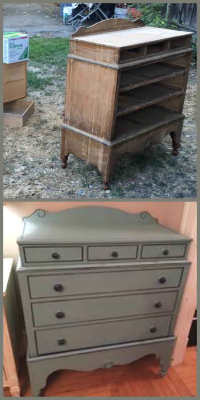 before-after-refinished-trash-dresser