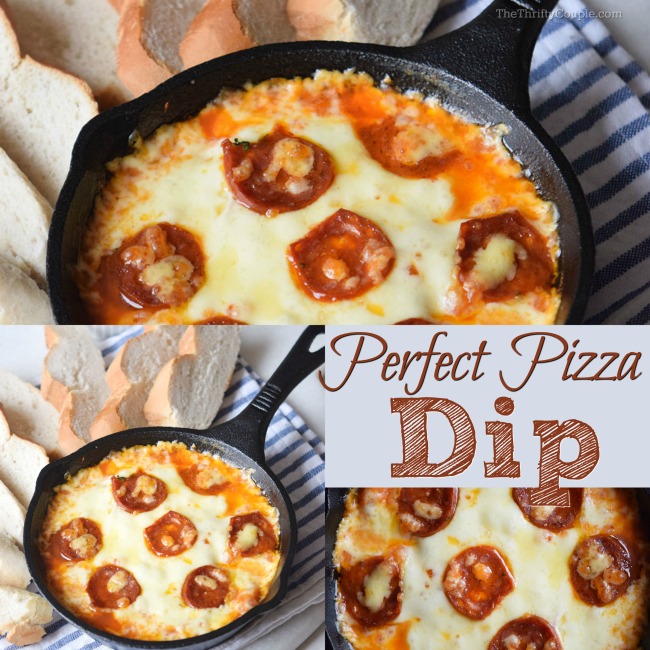 perfect-pizza-dip-recipe-in-cast-iron-pan