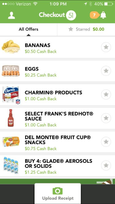 An example of Checkout51