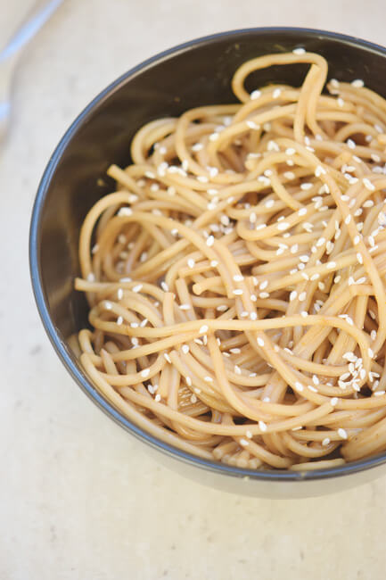 15-Minute Soba Noodles with Homemade Japanese Sauce