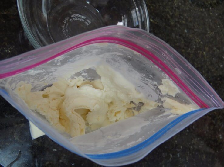 Homemade Ice Cream in a Bag