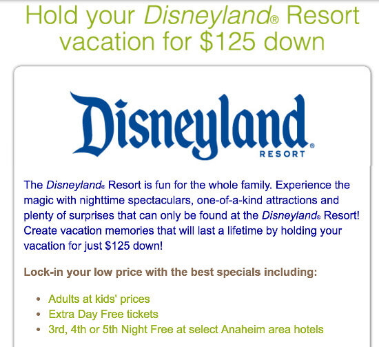 Best Disneyland Deal 