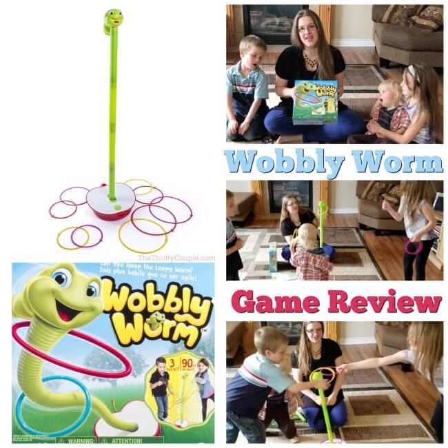 Wobbly Worm Game for 2-8 year olds: Video Review, Playing and Unboxing