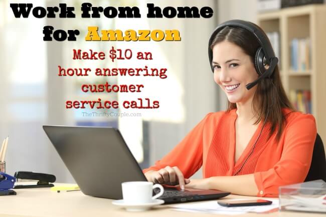 Work from home for Amazon