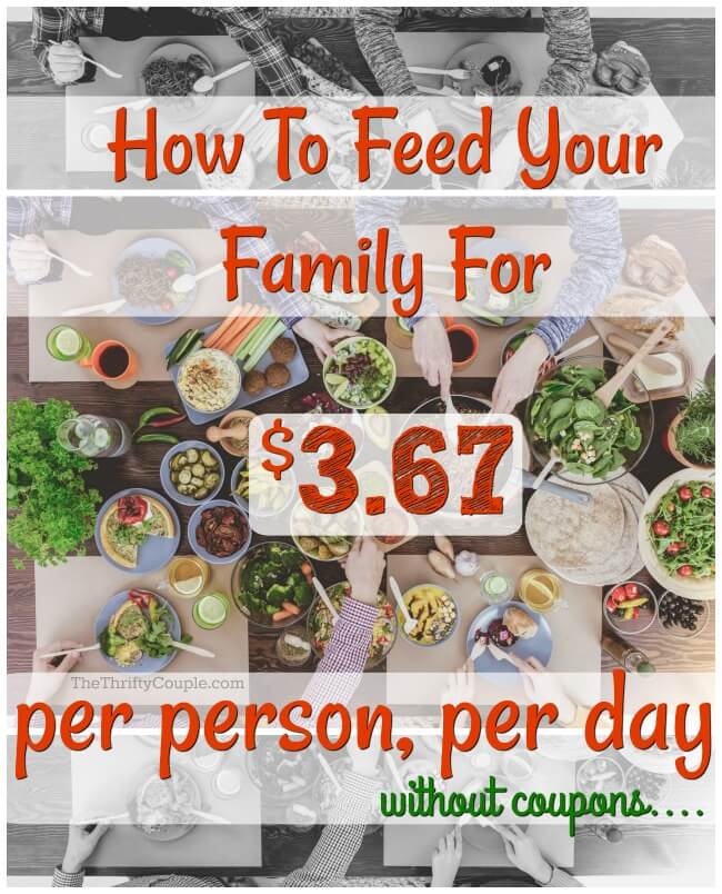 feed your family without coupons for less