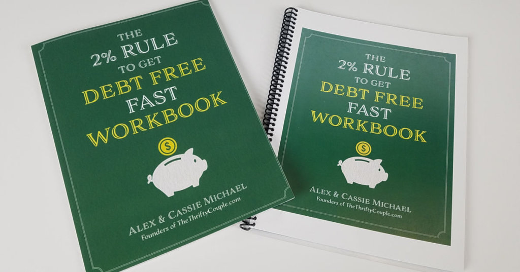 The 2% Rule To Get Debt Free Fast Workbook