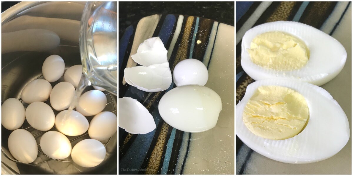 Hard boiled eggs in an instant pot instructions