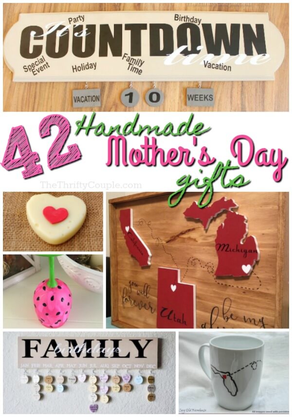 42 handmade mother's day gift ideas