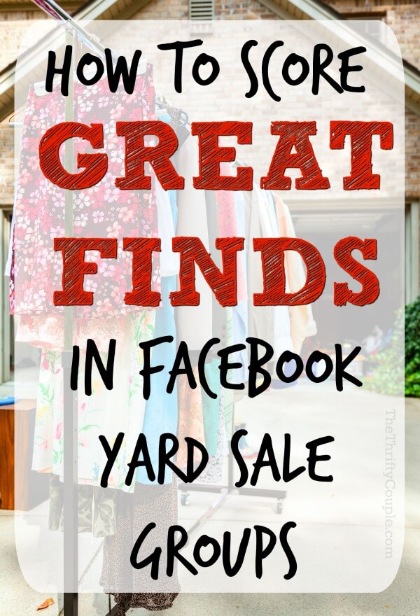How to score great finds in a local facebook yard sale group