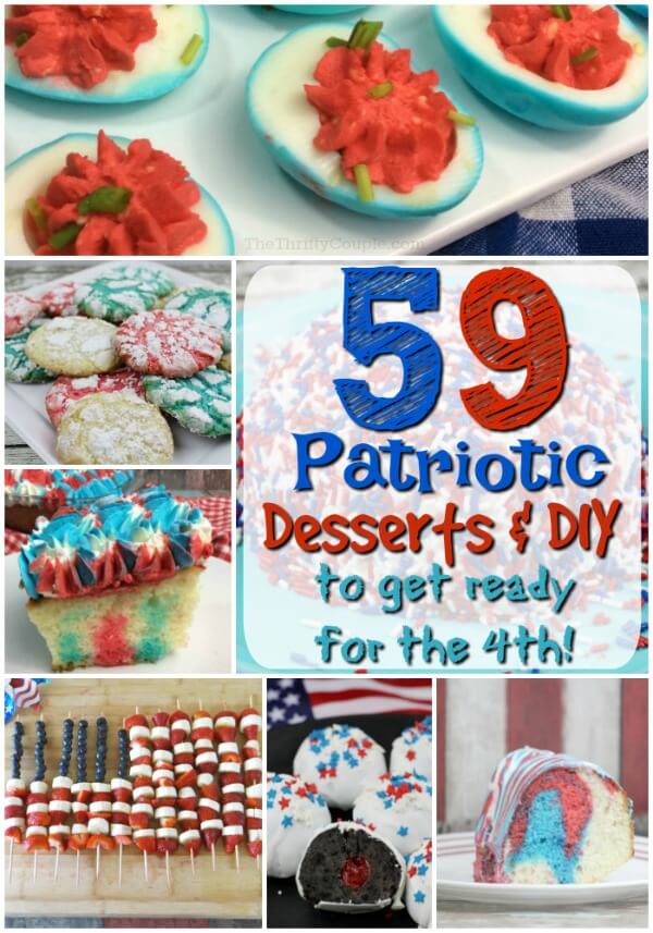 59 Patriotic Recipes & DIY for the 4th of July
