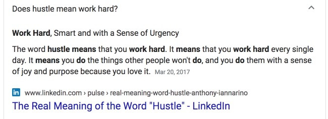 What is a side hustle from linkedin - the real meaning of the word hustle. 